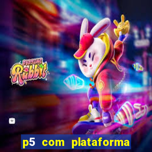 p5 com plataforma de jogos